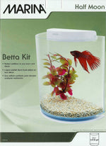 Half Moon Betta Kit - White