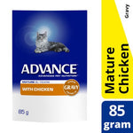 Advance Cat Mature Chicken & Gravy Pouch 85G