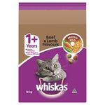 WHISKAS VB BEEF LAMB LIVER & VEG 12KG