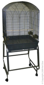 227SB LARGE SILVER & BLK CAGE