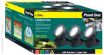 Pond One Litec LED 50x3 Garden Light Set Triple & Transformer