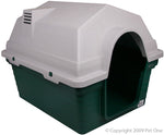 Pet One Plastic Kennel Large Green