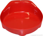 Pet One small animal bowl melamine 210ml red