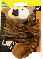 Y Cat Toy Raffia Body Owl