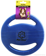 Pet One Dog Toy Tug & Chase Wheel (blue)