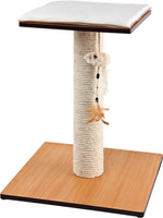 ELITE GEMINI - SCRATCH POST W/PLATFORM BED - 34X34X44CM