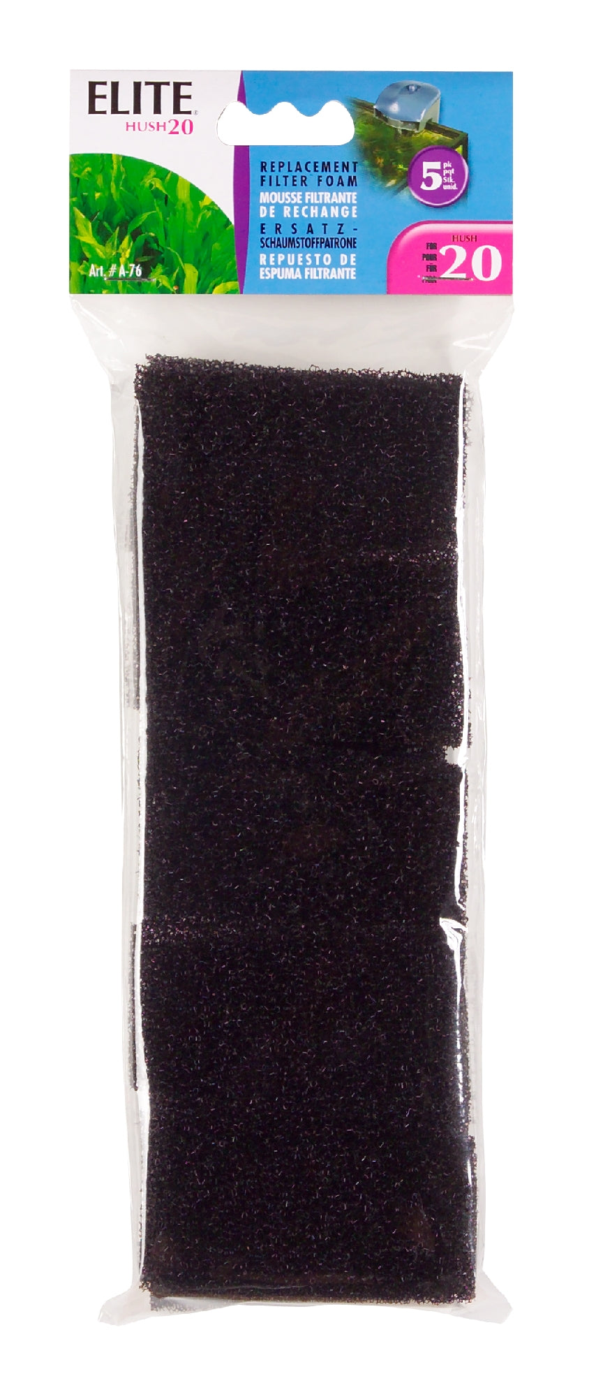 PF33C FOAM CAR HUSH 20 5PK