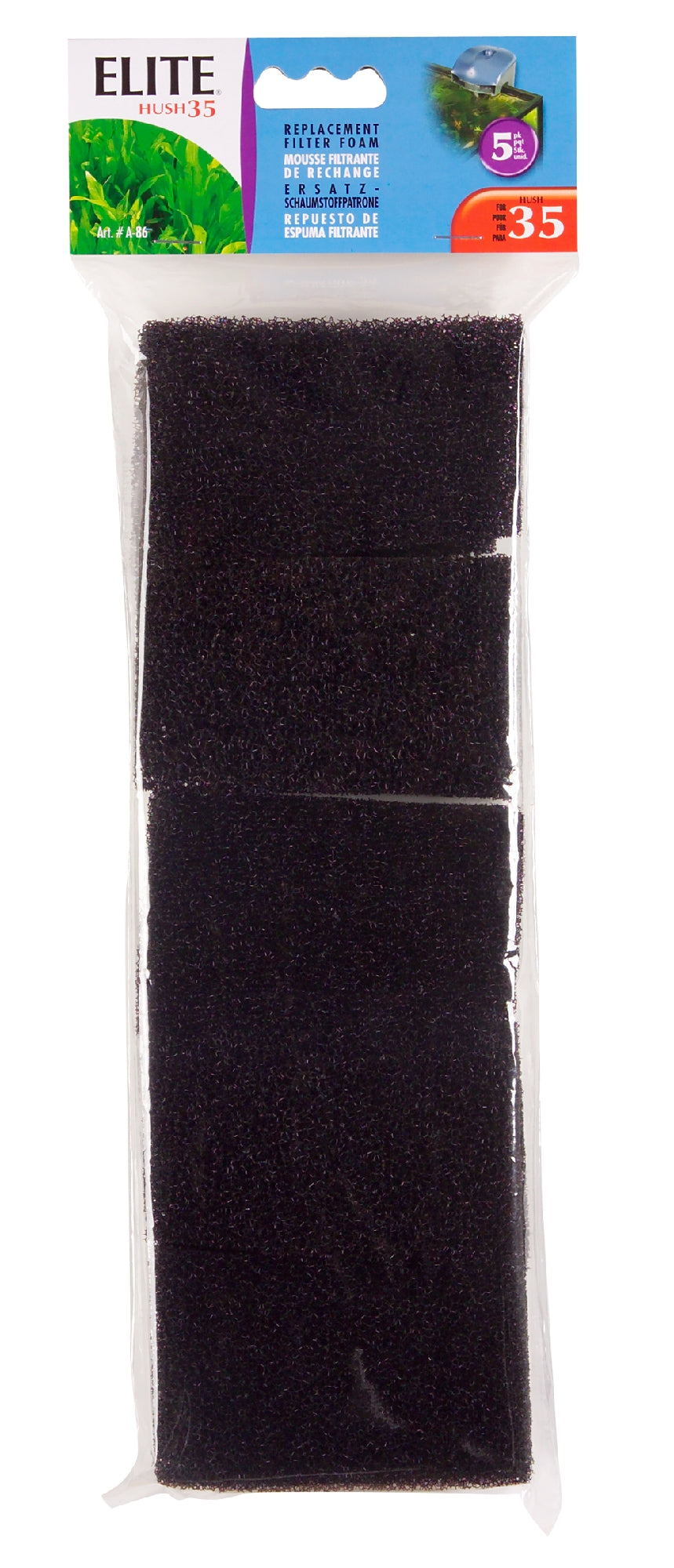 PF34C FOAM CART HUSH 35 5PK
