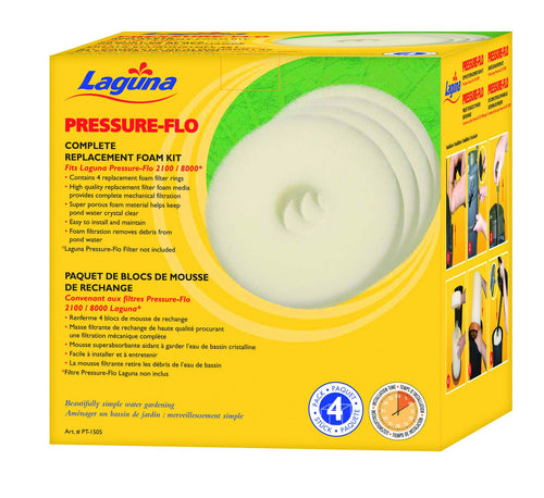 Laguna Pressure Flo Foam (for filter PT1504 8000) 4 Pack