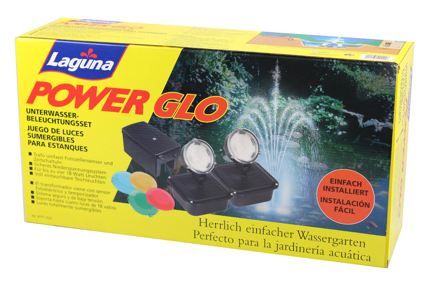 PowerGlo Pond Light Set - 2 Lights/Low Voltage