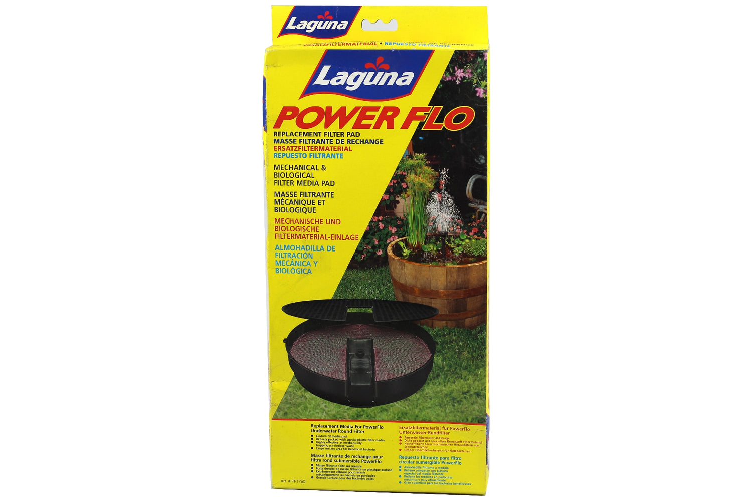 PowerFlo Round Filter Replacement Polyester Pad