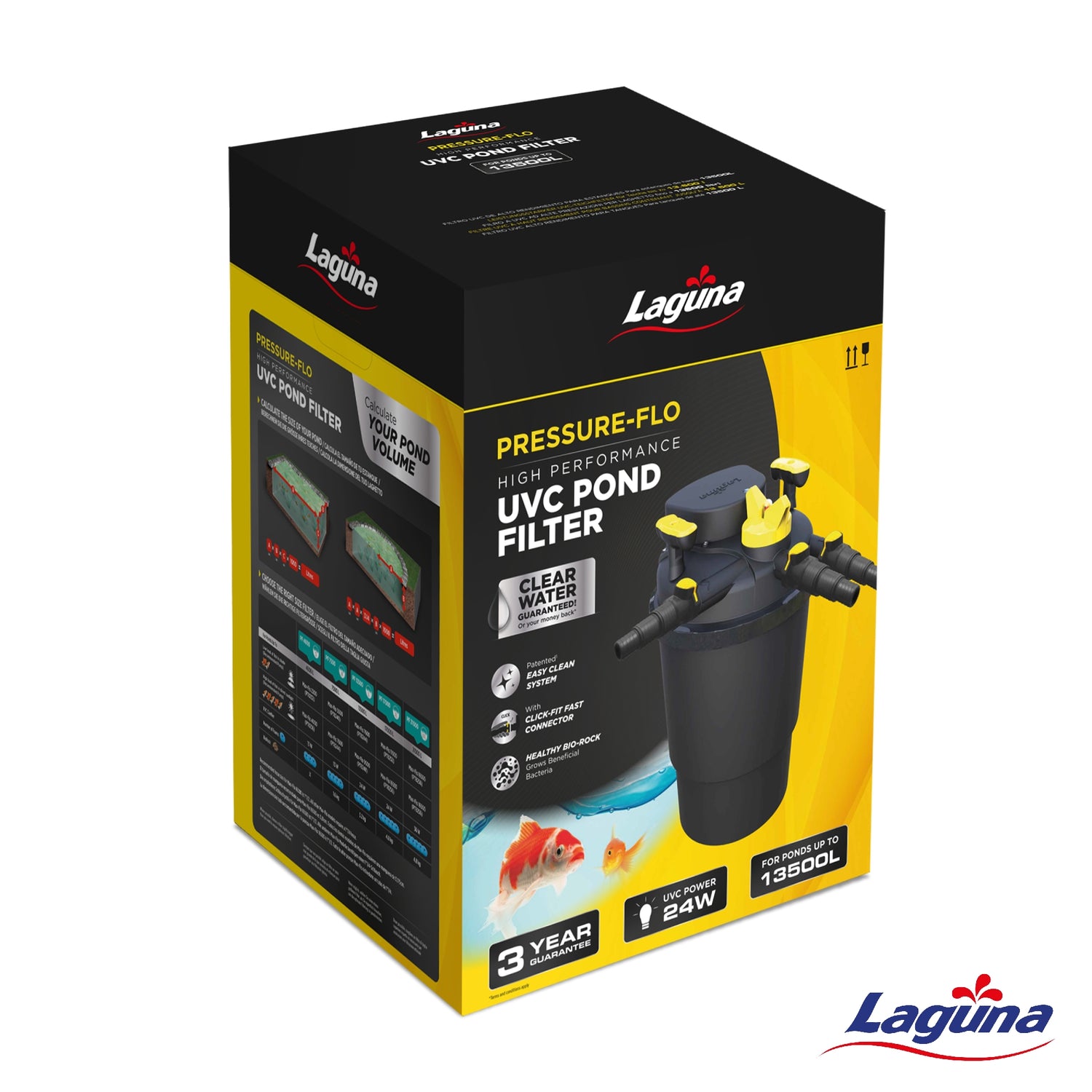 Laguna PressureFlo UVC Pond Filter 13500 24w