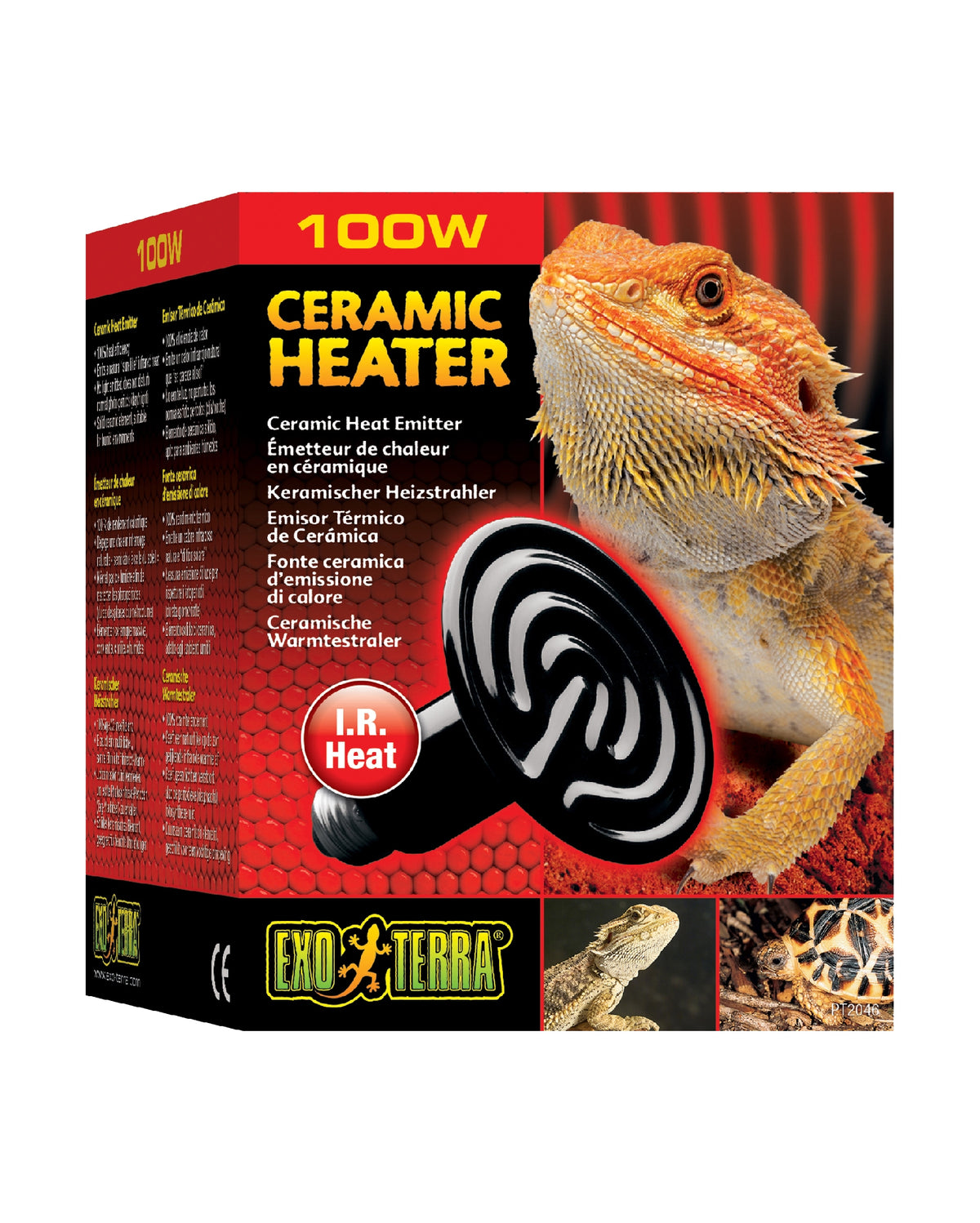 RP44 HEAT EMITTER CERAMIC 100W