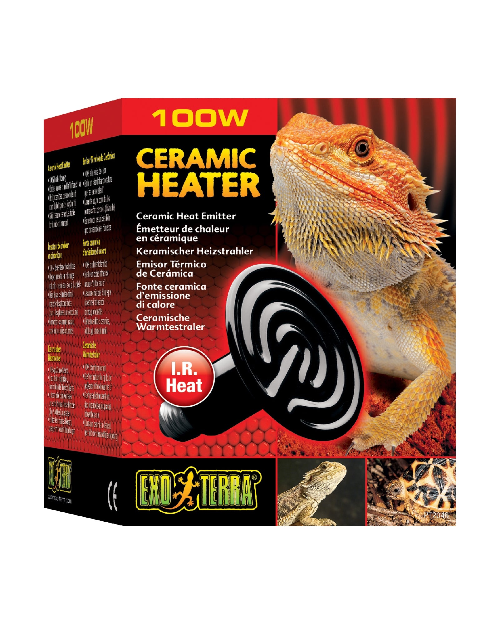 RP44 HEAT EMITTER CERAMIC 100W