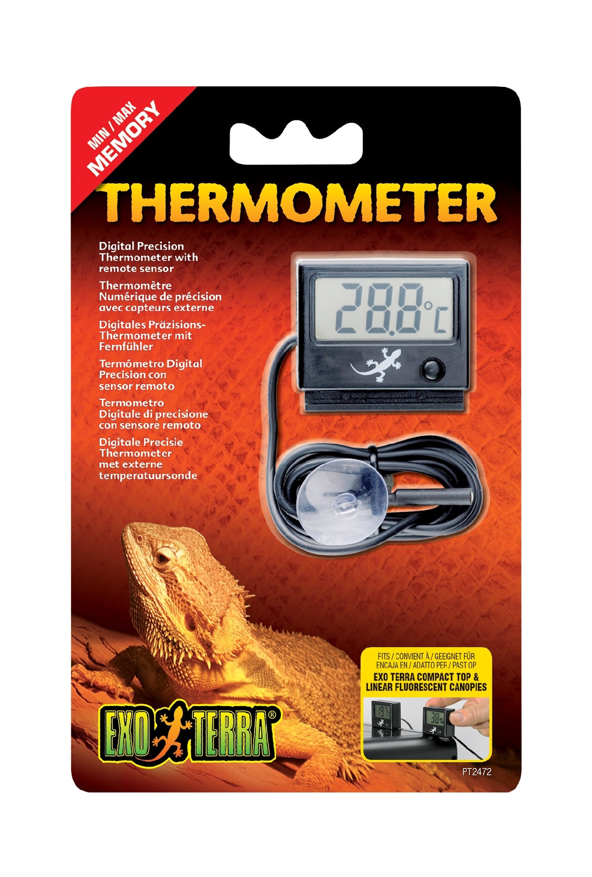 Exo Terra LED Reptile Thermometer