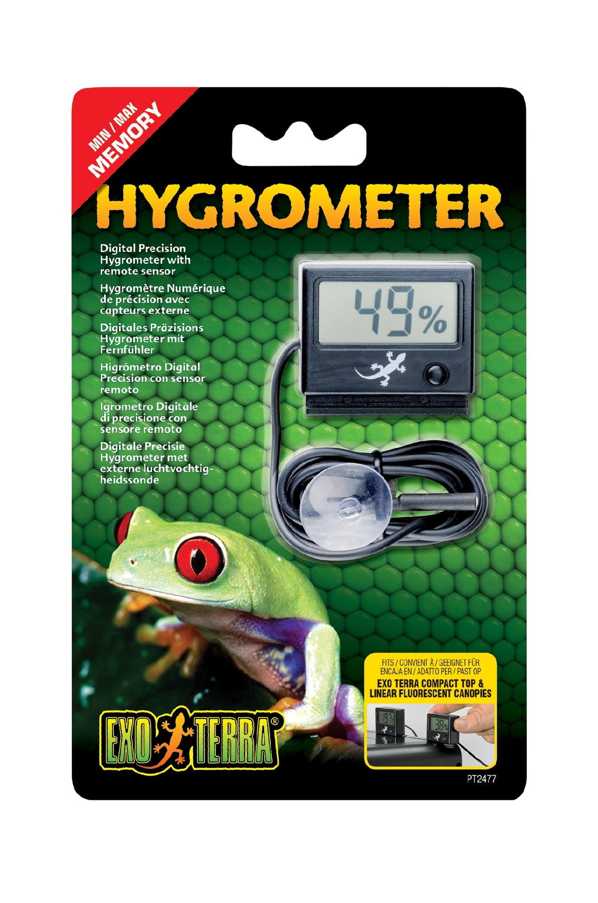 Exo Terra Reptile Hygrometer