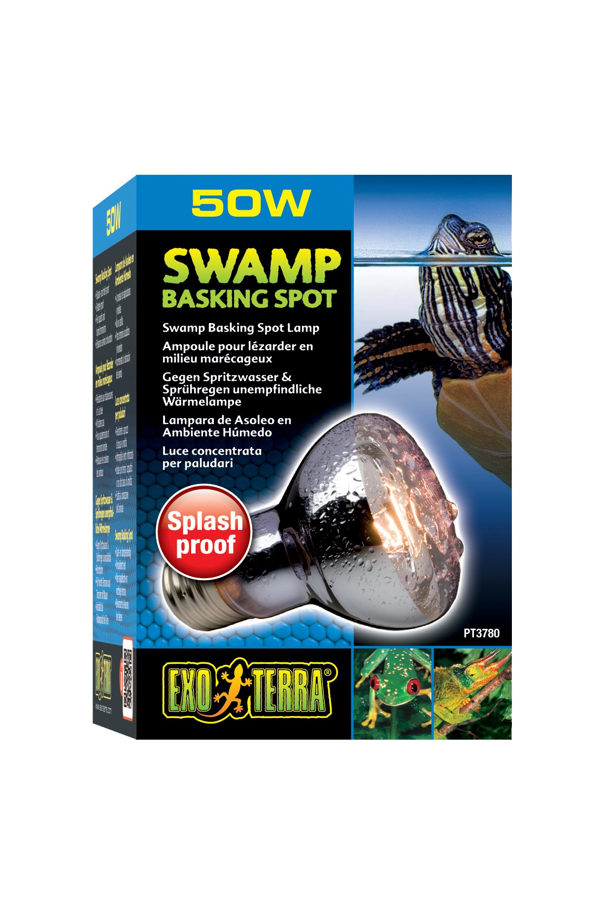 EXO TERRA SUN GLO SWAMP GLO BASKING SPOT BULB - 50 WATT