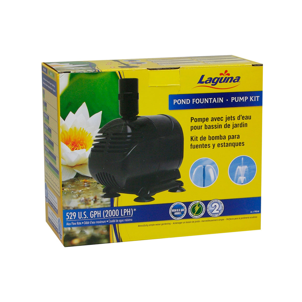 Laguna Pond Fountain Pump Kit - up to 2000 litres