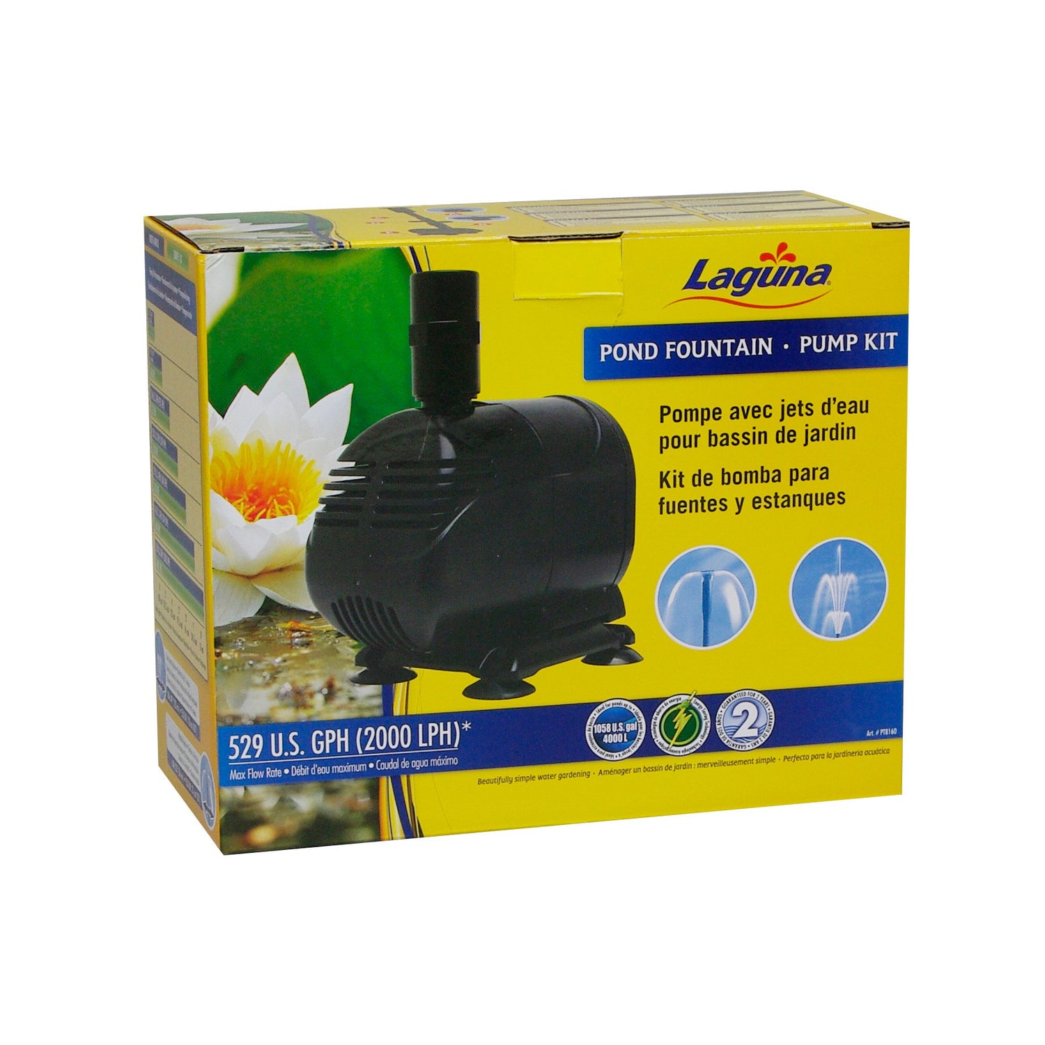 Laguna Pond Fountain Pump Kit - up to 2000 litres
