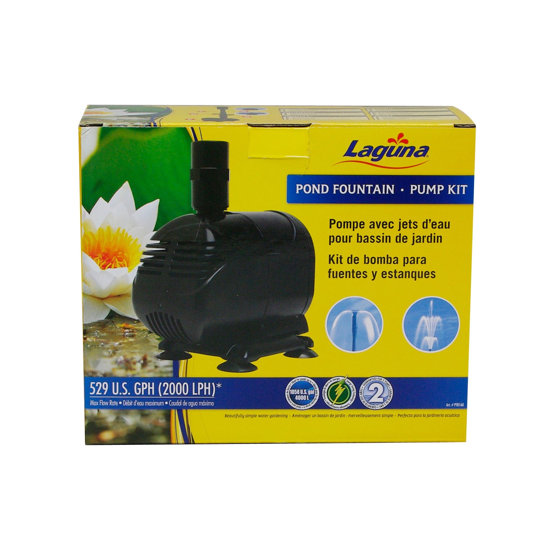 Laguna Pond Fountain Pump Kit - up to 2000 litres