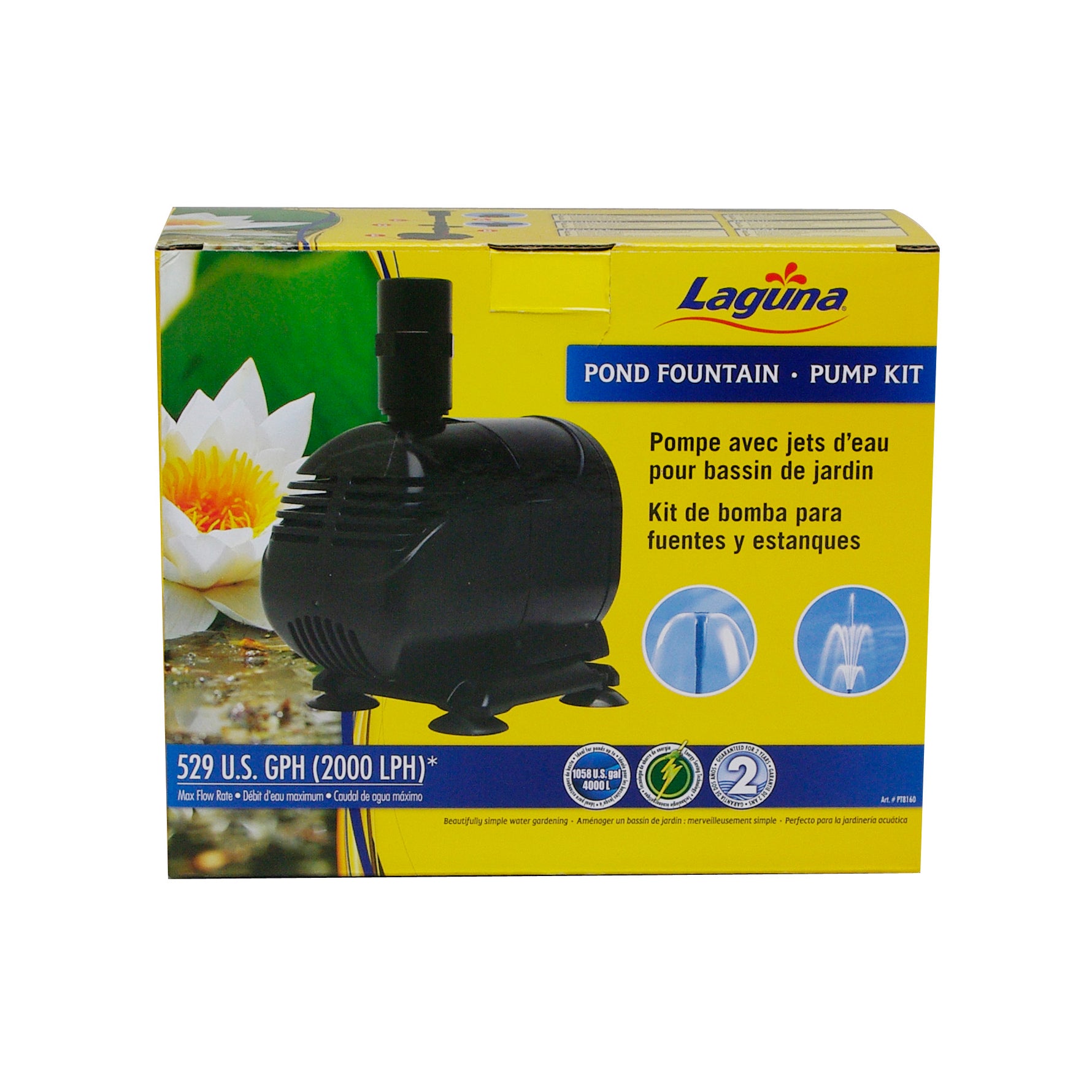 Laguna Pond Fountain Pump Kit - up to 2000 litres