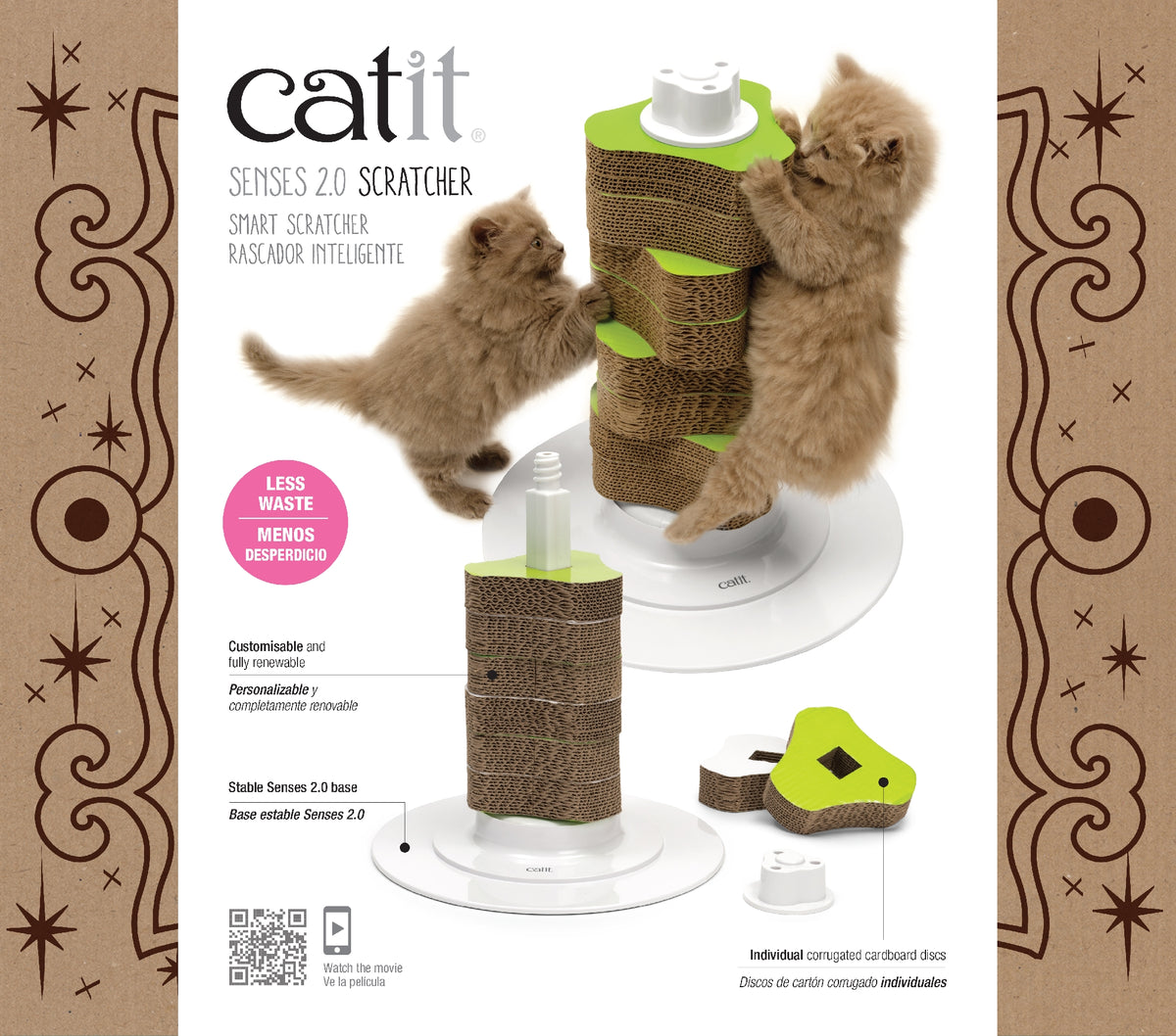 Cat It 2.0 Senses Scratching Tower