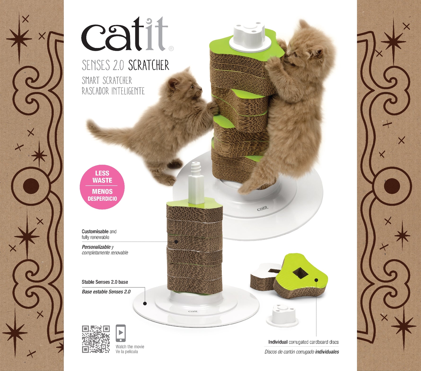Cat It 2.0 Senses Scratching Tower