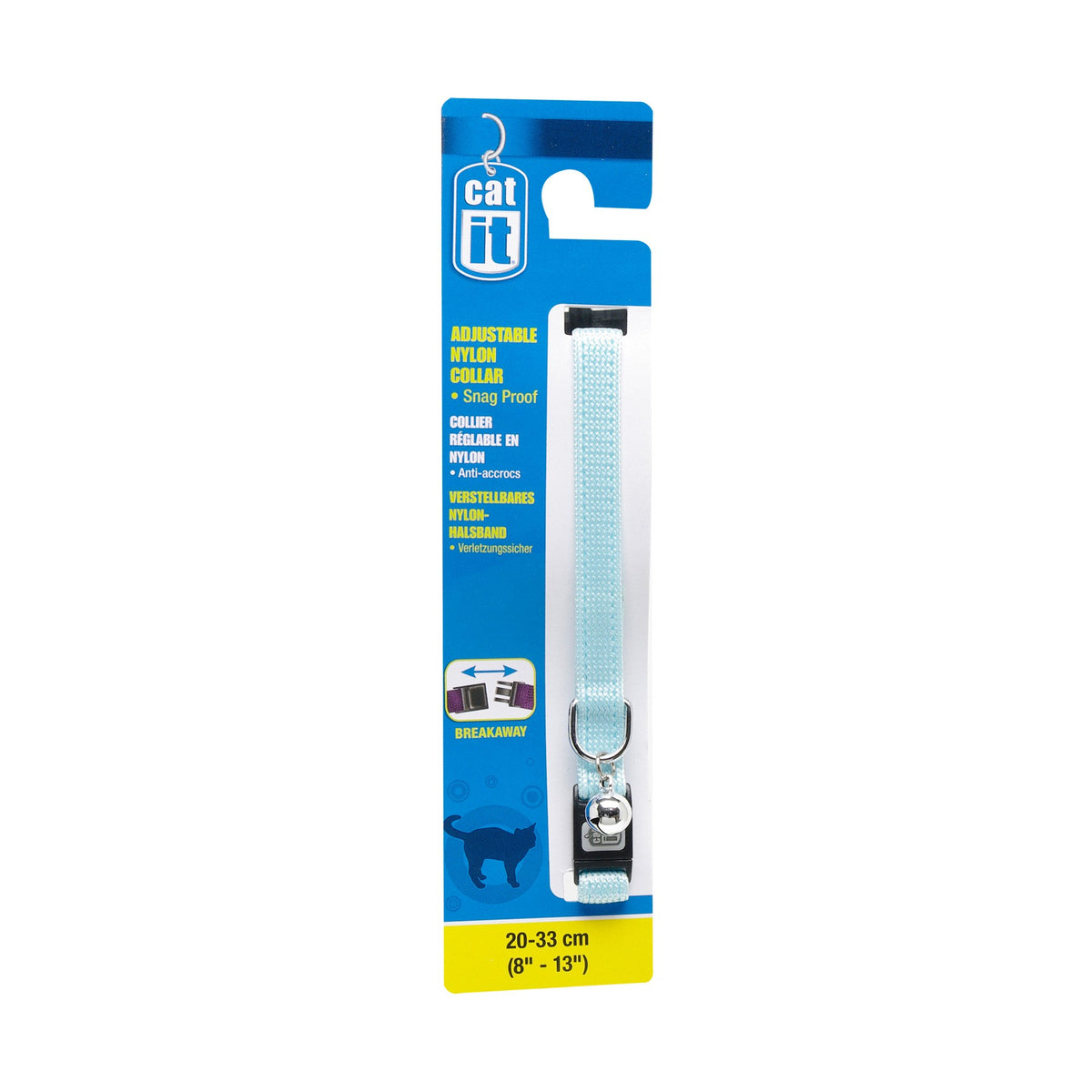 Catit Break Collar Nylon Light Blue