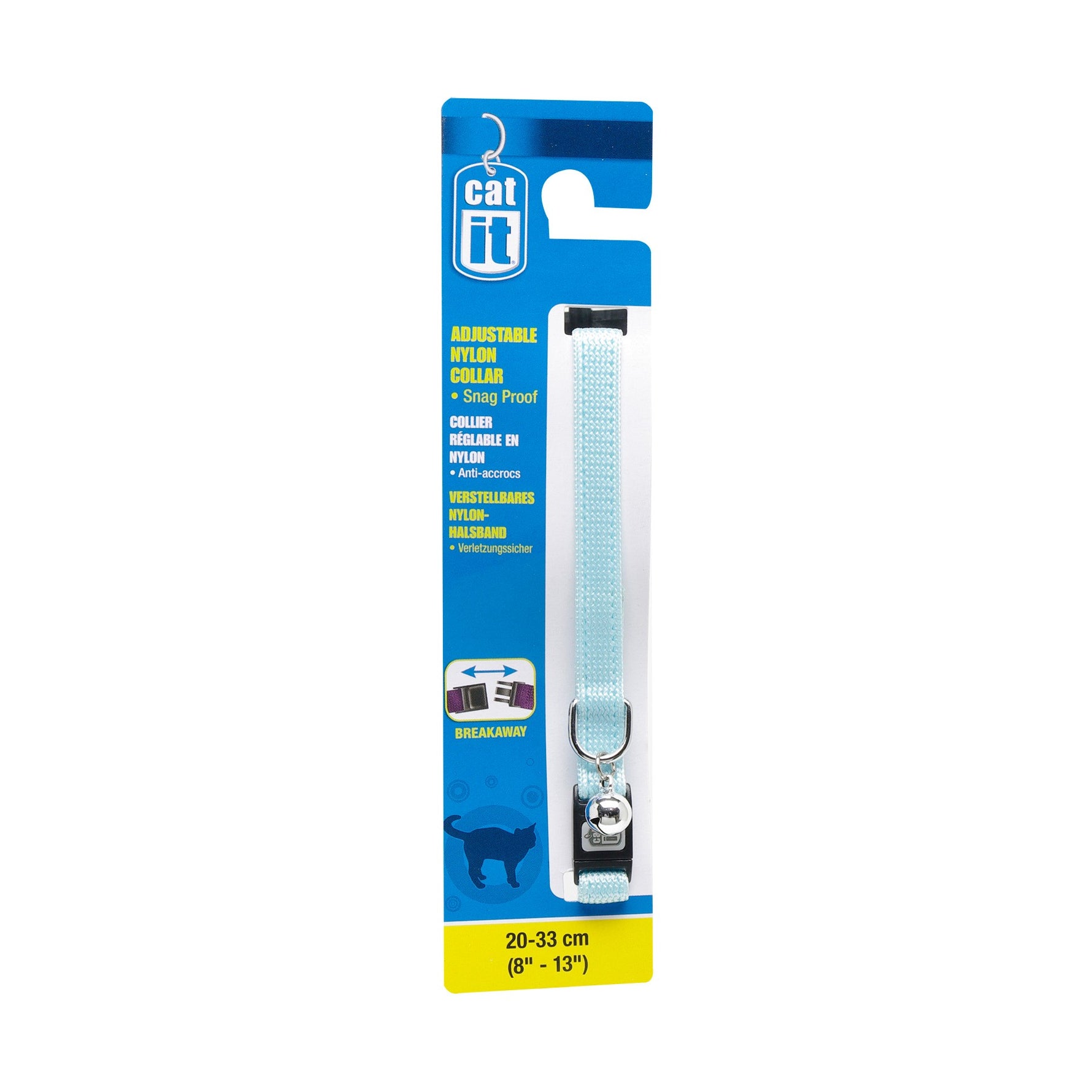 Catit Break Collar Nylon Light Blue