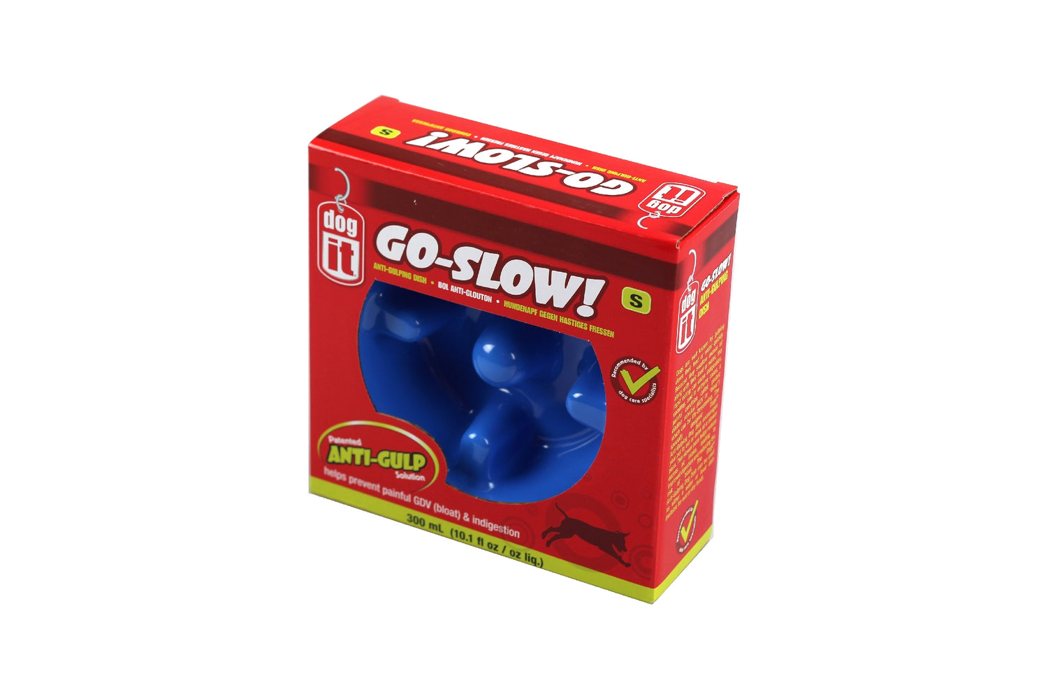 Anti Gulping Bowl Blue 300ml