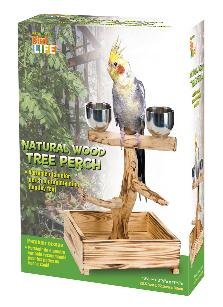 PENN PLAX NATURAL PERCH TREE - SMALL BIRDS