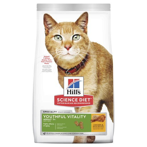 Science Diet Cat Adult 7+ Youthful Vitality 1.36kg