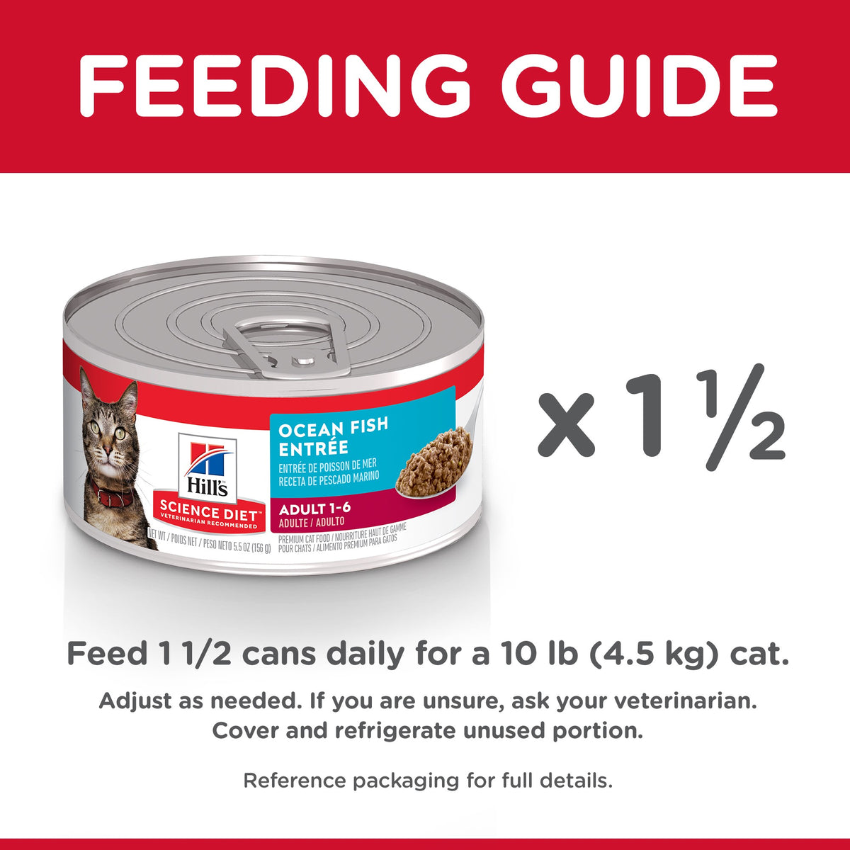 Science Diet Cat Adult Oceanfish 156g