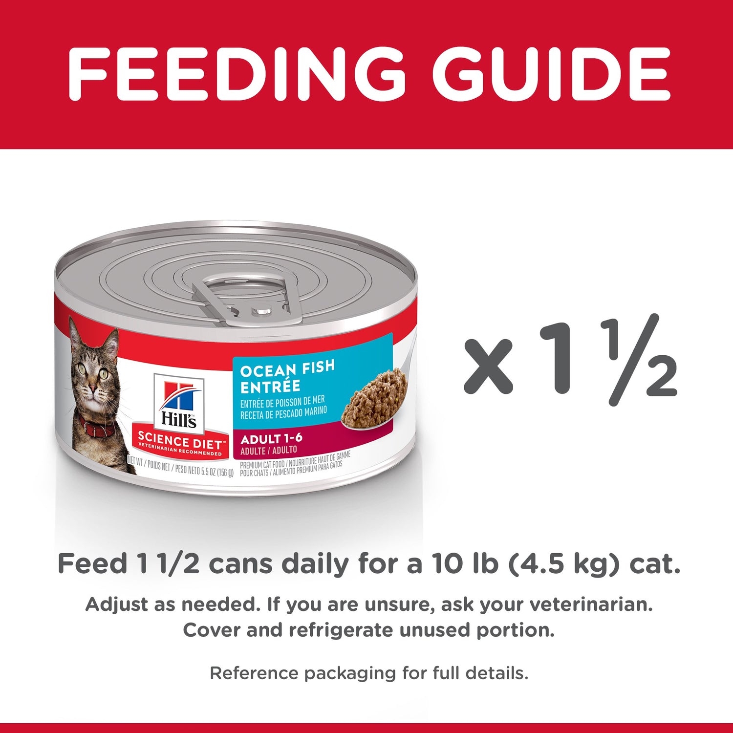 Science Diet Cat Adult Oceanfish 156g