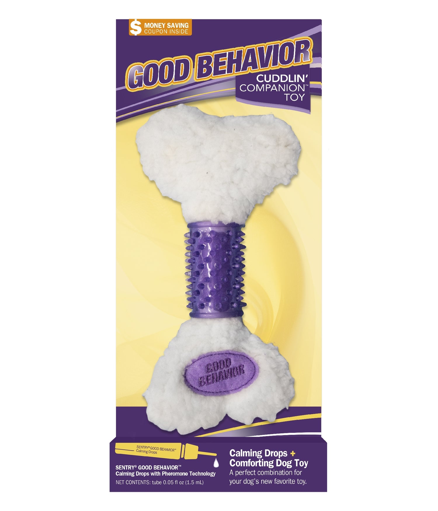 Sentry Good Behaviour Calming Comfort Plush Chew Toy
