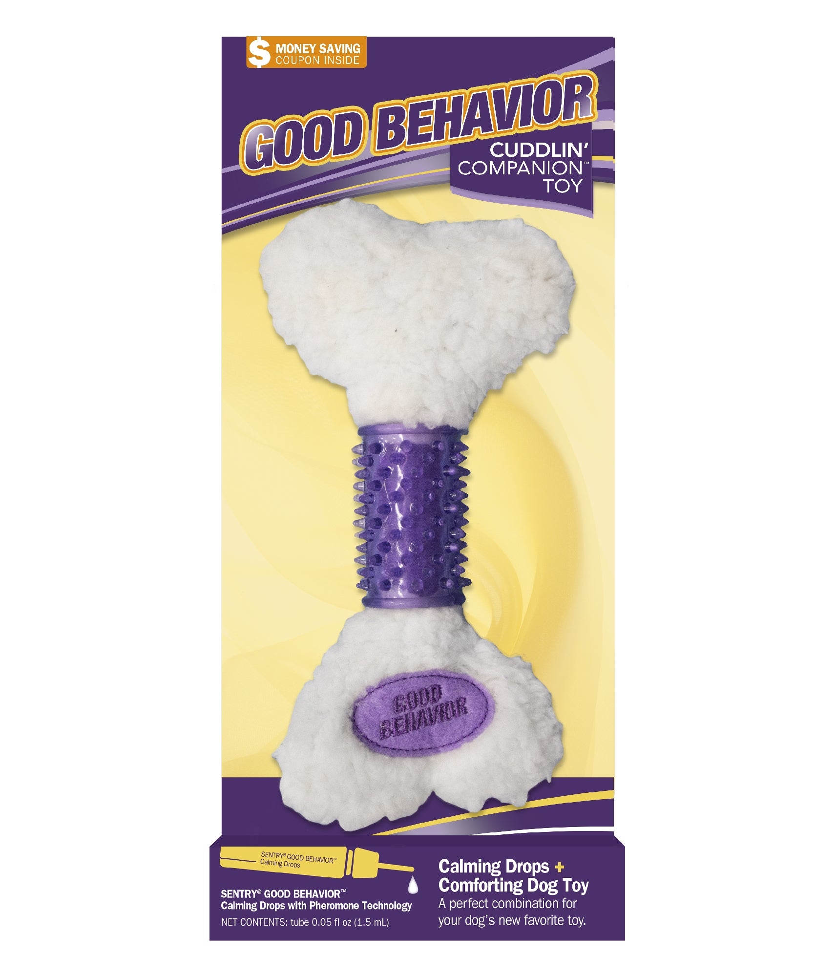 Sentry Good Behaviour Calming Comfort Plush Chew Toy
