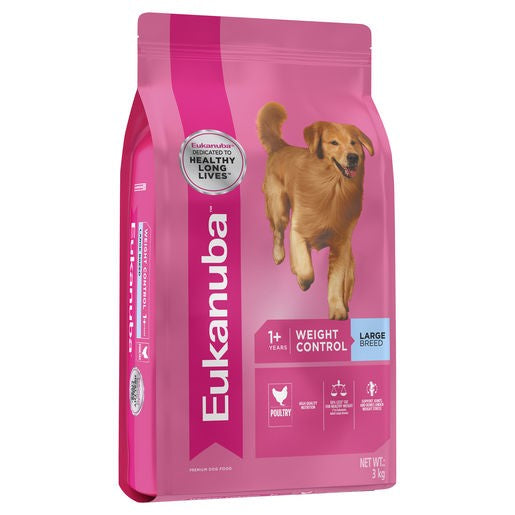 EUK ADULT WEIGHT CONTROL LARGE BREED 3KG