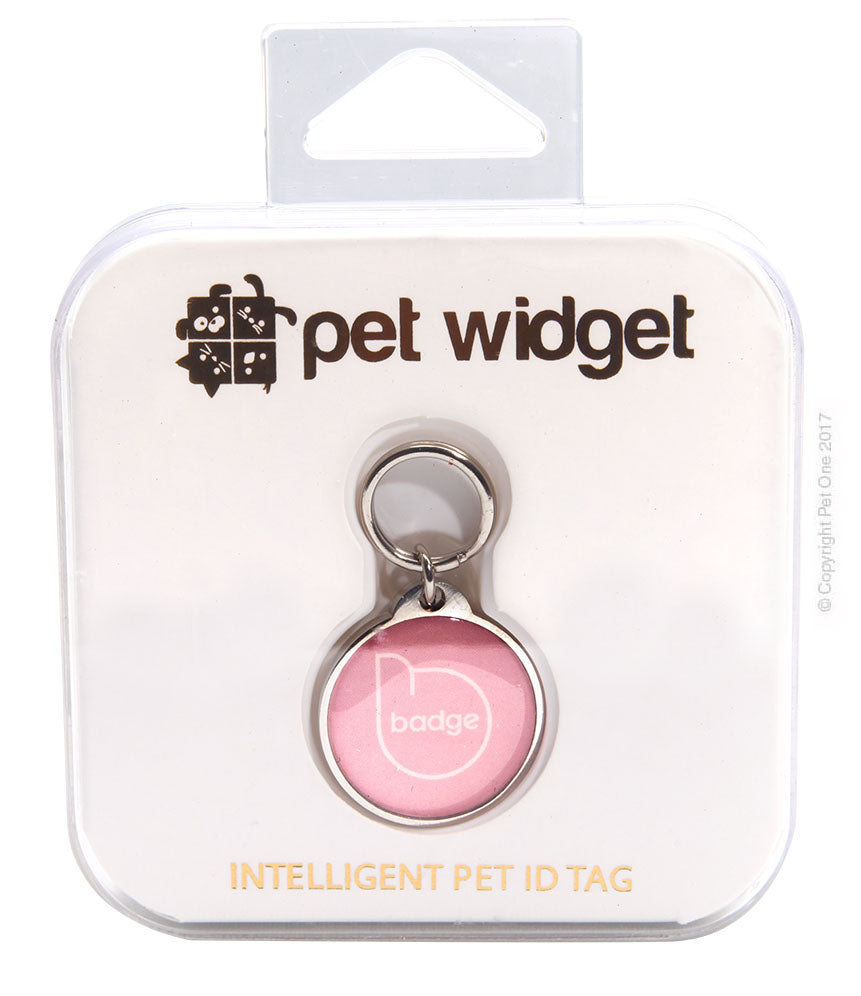 Pet Widget Id Tag (Blush)