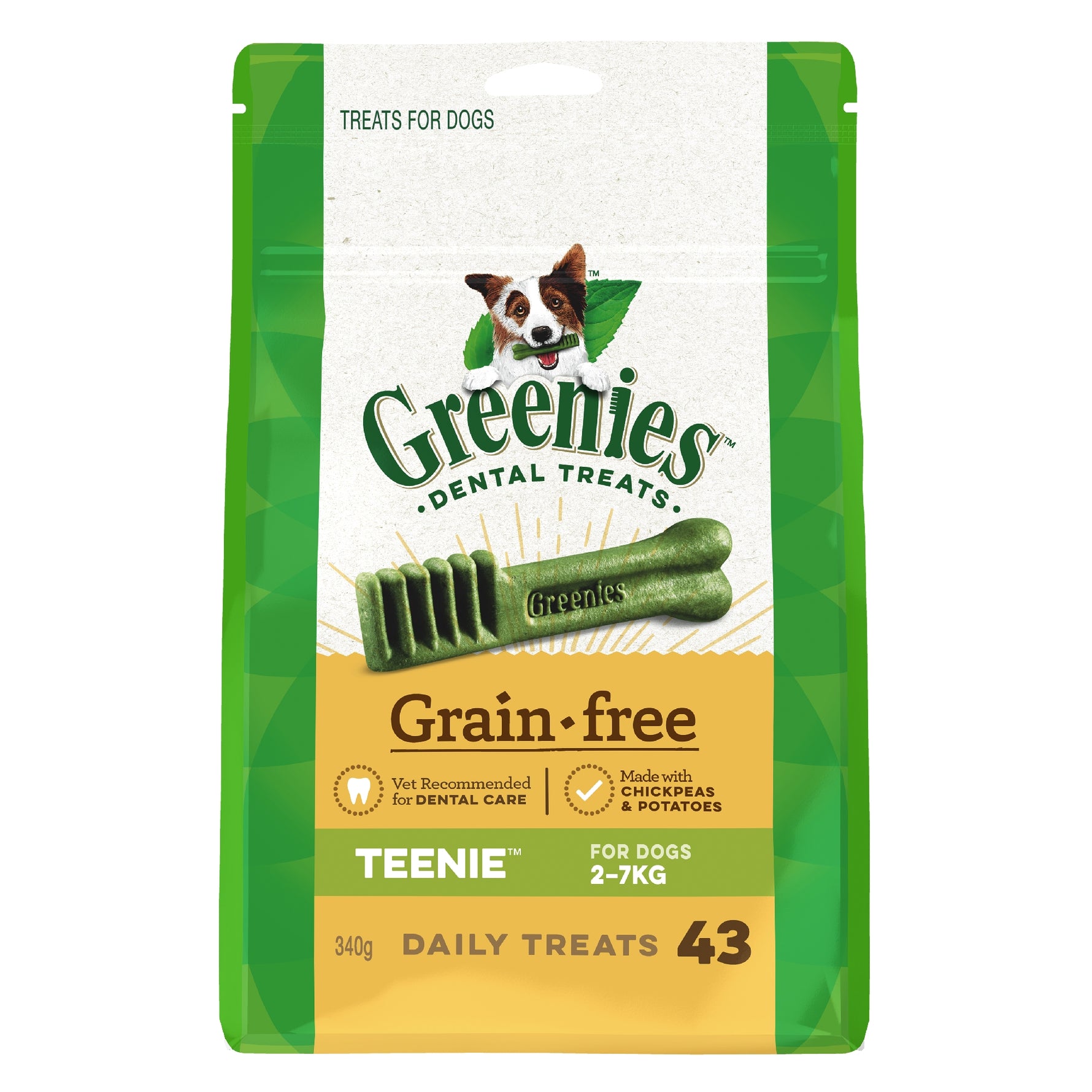 Greenies Grain Free Treat Pack Teenie 340G