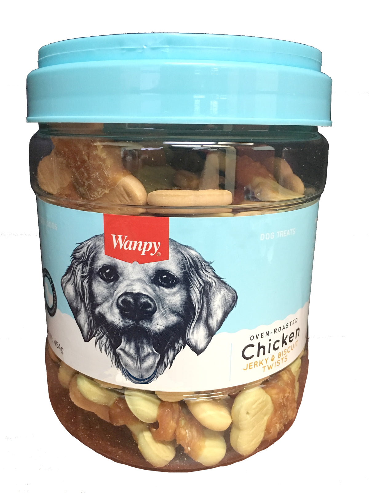 WPY27 CHCK JERKY BISCUITS 454G