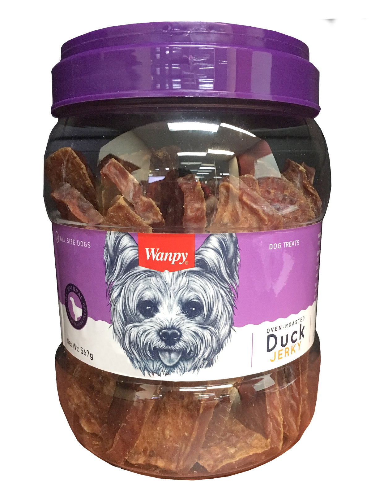 WPY17 DUCK JERKY JAR 576G