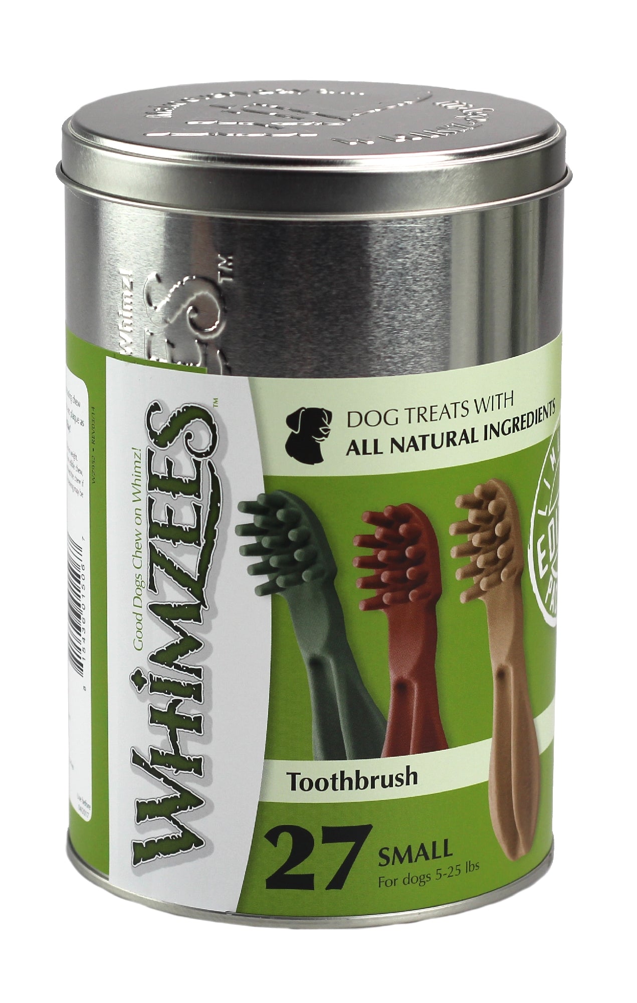 WHIMZEES TOOTHBRUSH SML TIN OF 27