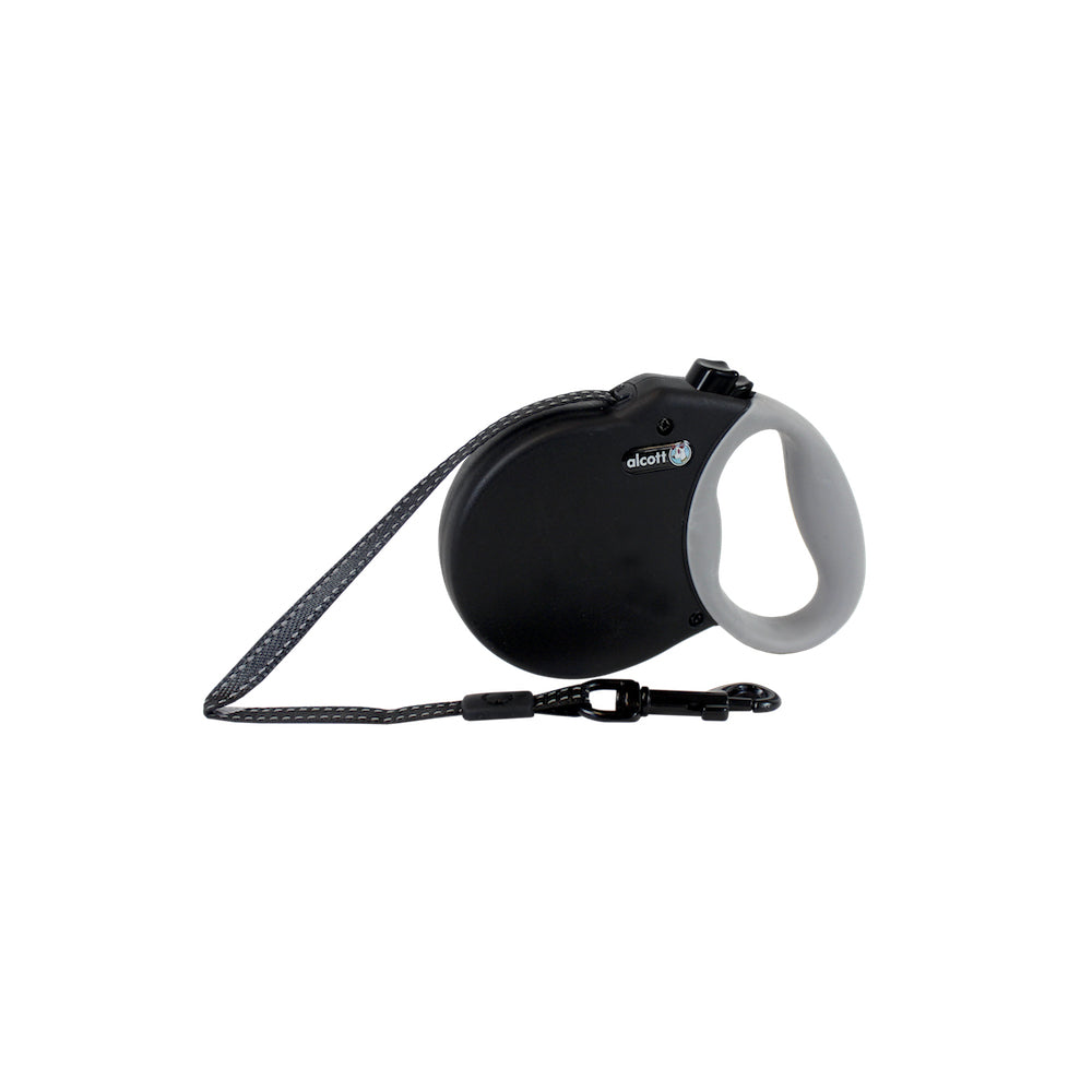 Alcott Adventure retractable leash 3m Xtra Small [Clr:Black]