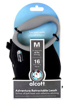 Alcott Adventure retractable leash 5m Medium [Clr:Black]