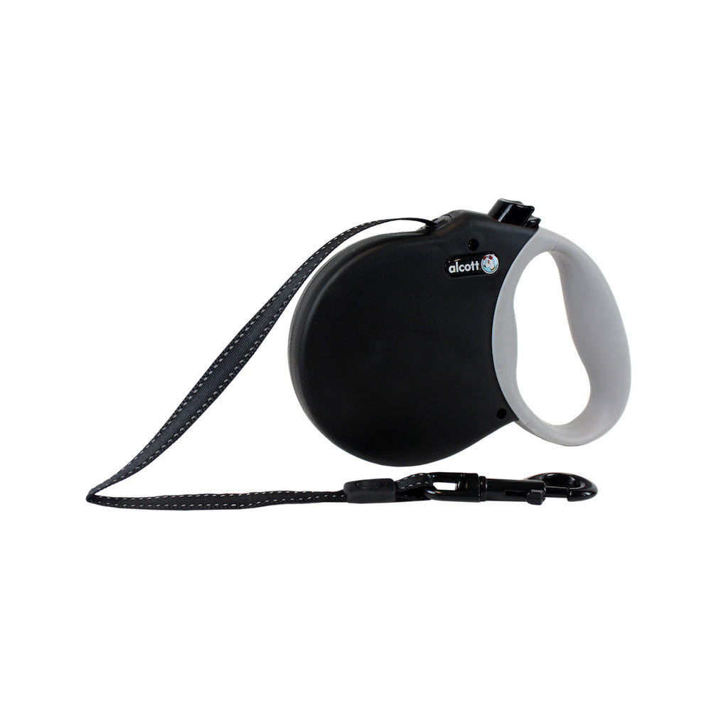 Alcott Adventure retractable leash 5m Medium [Clr:Black]