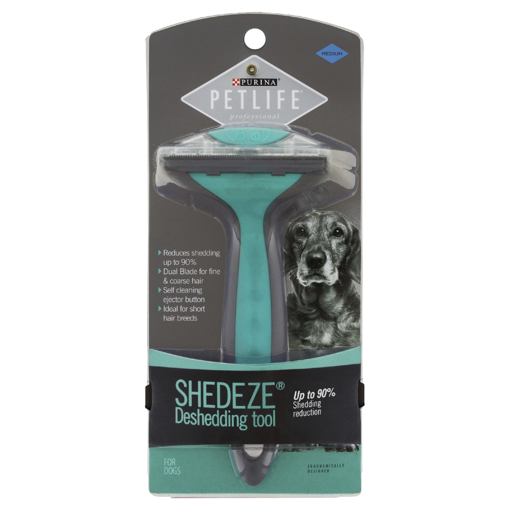 Purina Pet Life Shedeze Deshedding Tool Medium
