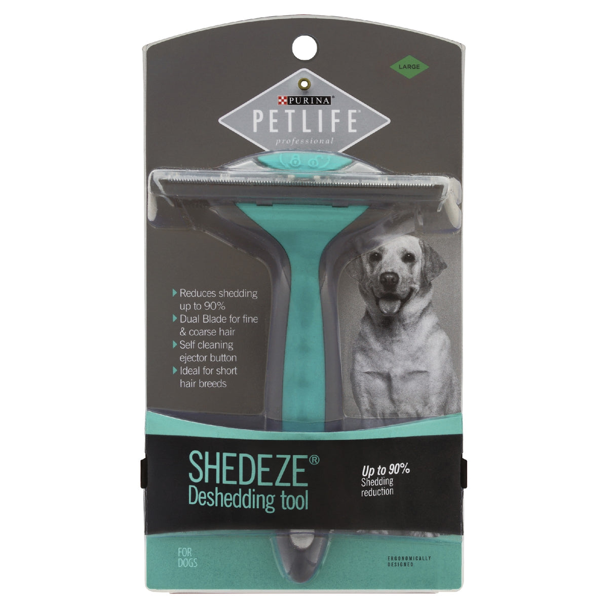 Purina Pet Life Shedeze Deshedding Tool Large