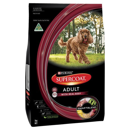 Supercoat Dog Adult Beef 3Kg