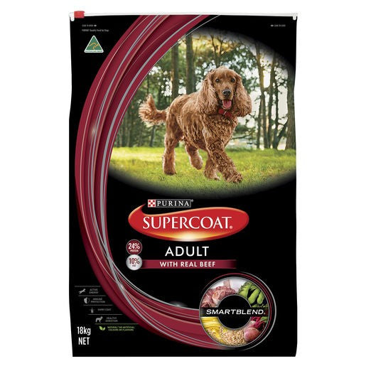 Supercoat Dog Adult Beef 18Kg