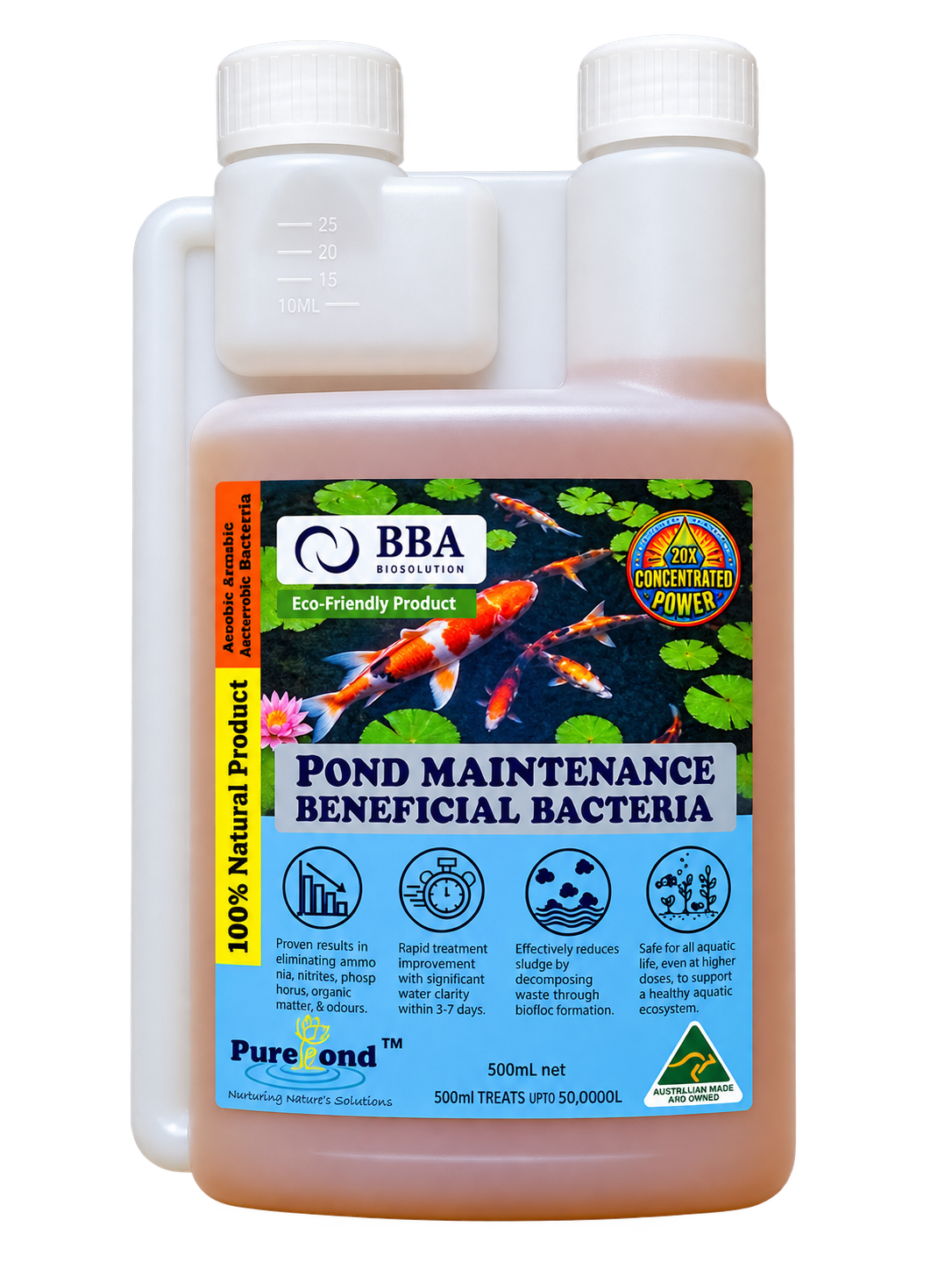 Purepond Liquid Solution (Aerobic Bacteria) [Sz:500ml]